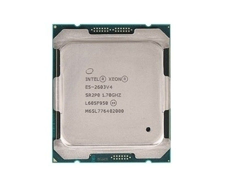 China Xeone5-2603 V4 SR2P0 Server Cpu voor Gokken, Servermicroprocessor 15M Geheim voorgeheugen tot 1.7G Herz leverancier