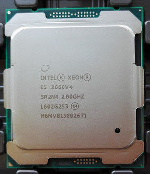 China Xeone5-2660 V4 SR2N4 Bewerker voor Servercomputers 20M Geheim voorgeheugen tot 2.2GHZ fabriek