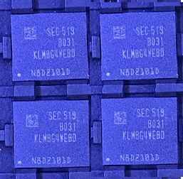China Van de het Geheugenspaander van KLMBG4WEBD-B031 32B EMMC de FLITS BGA GEN6 van IC voor Mobiele Opslag fabriek
