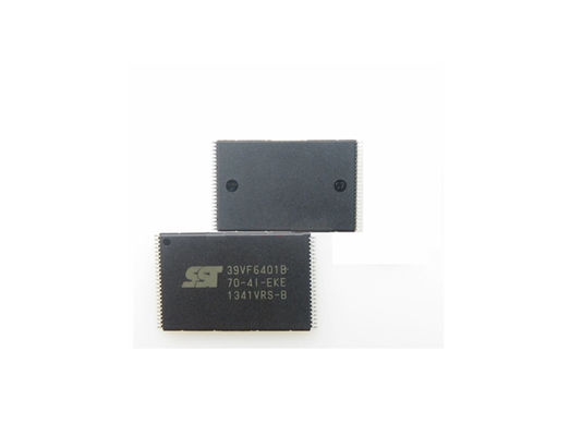 China Sst39vf6401b-70-4i-EKE IC-Geheugenspaander, Parallel Flashgeheugen 64M van IC PARALLELLE 48TSOP fabriek